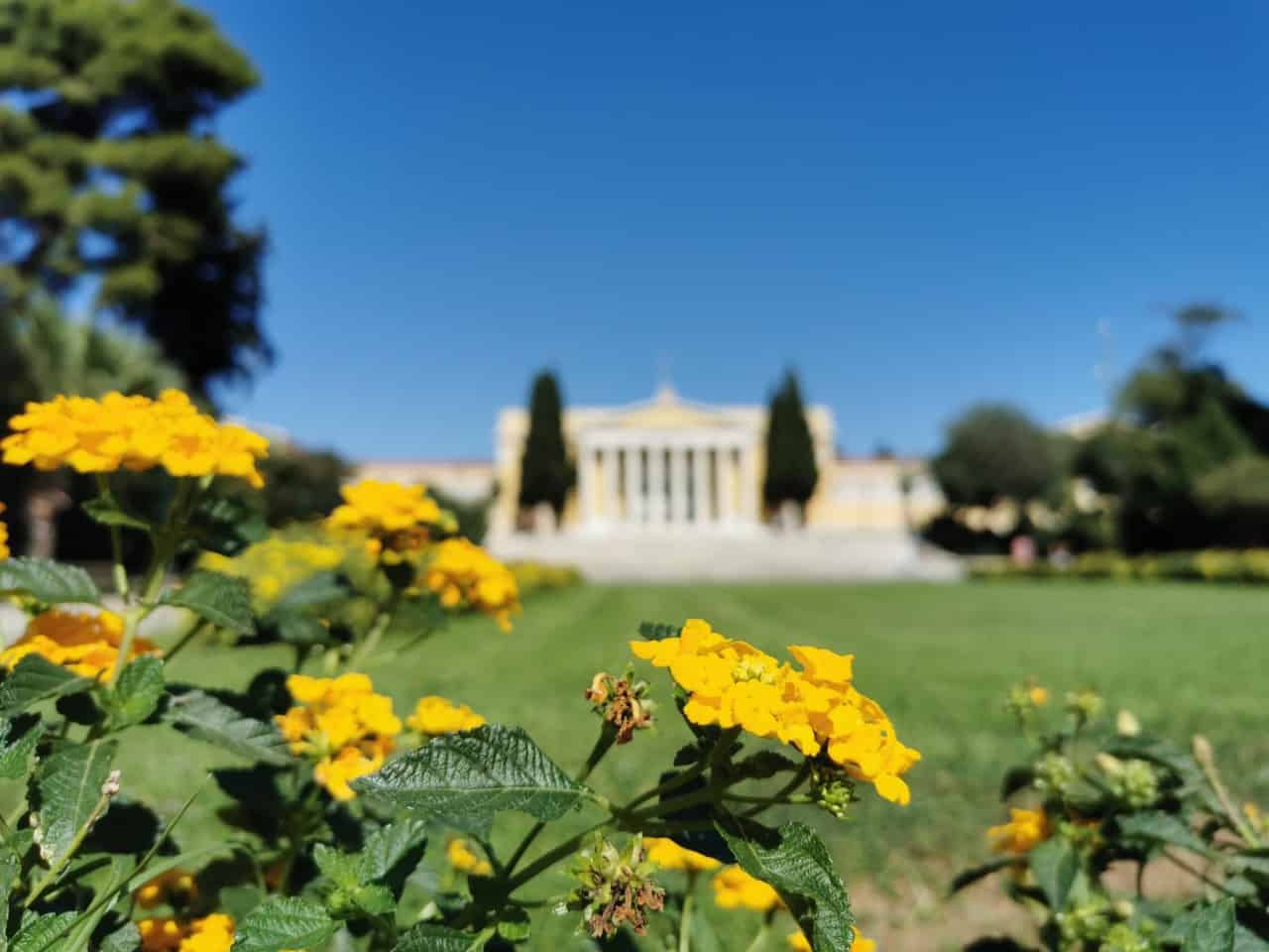 national gardens in athens