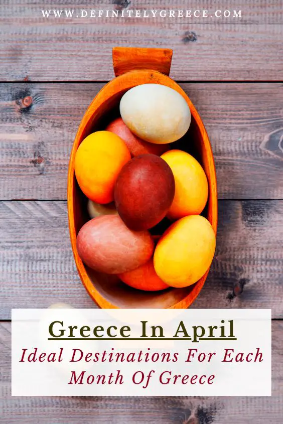 Greece in April