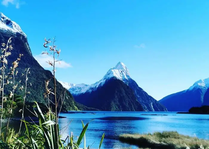 mountains in New Zealand -