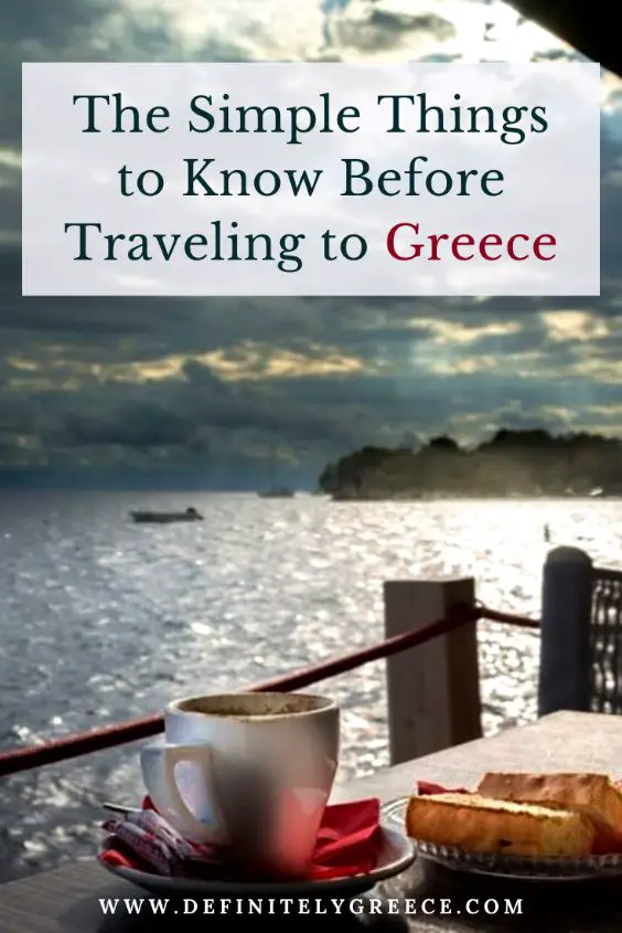 things to know before travelling to greece