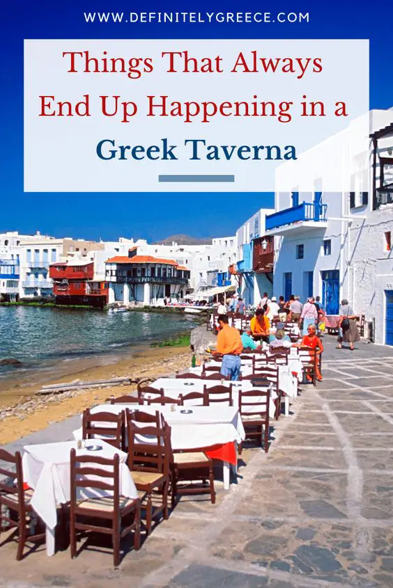 Traditional Greek Taverna