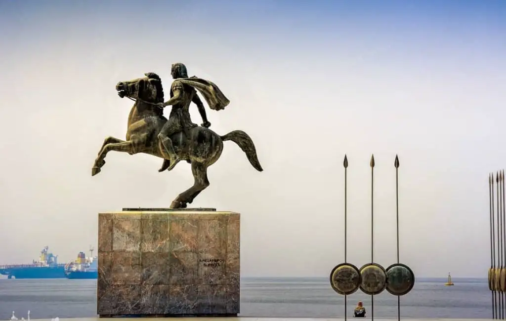 Thessaloniki Alexander the Great Statue Thessaloniki