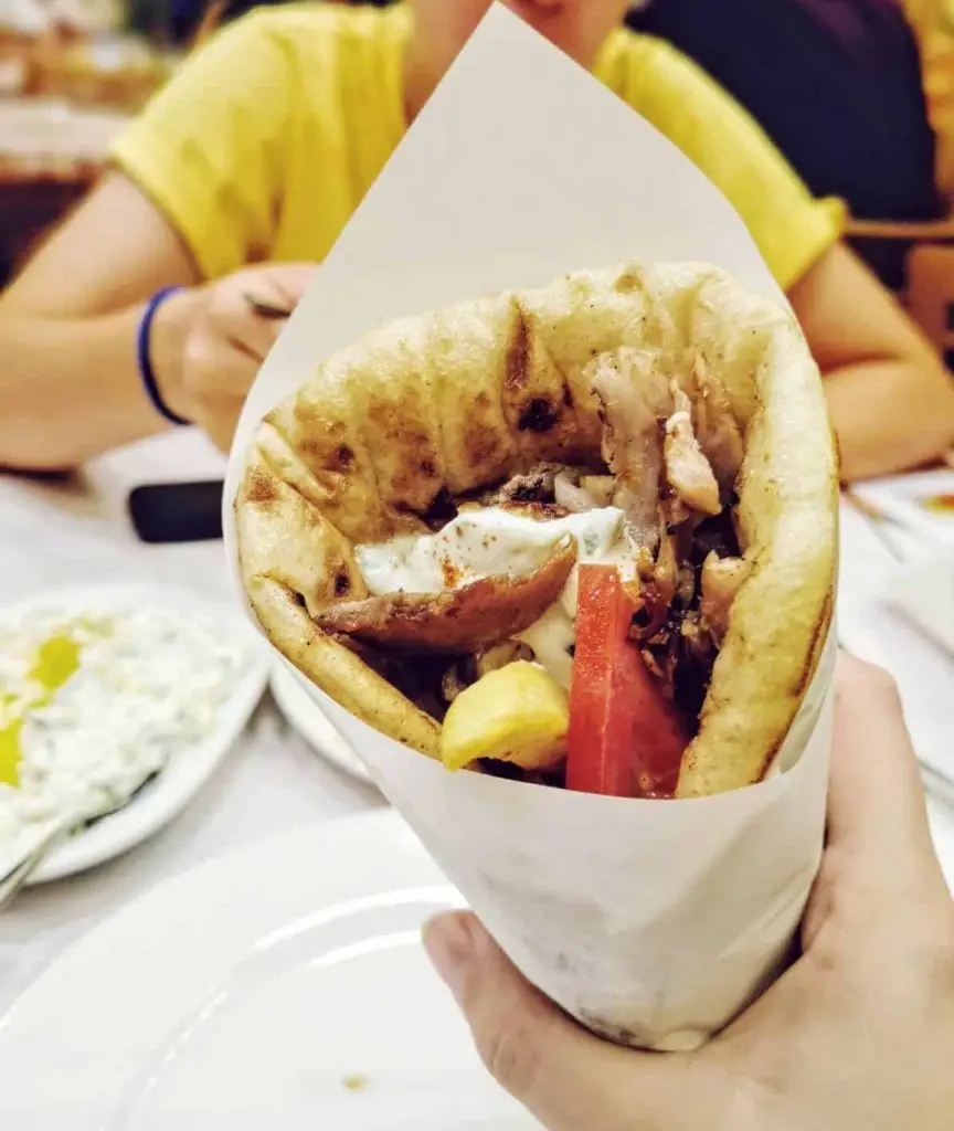 Souvlaki Traditional Food Definitely Greece