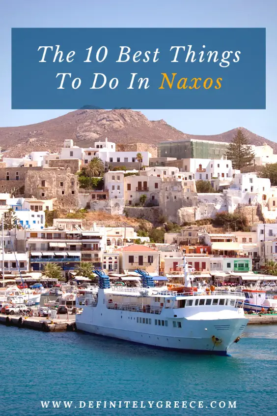 things to do naxos